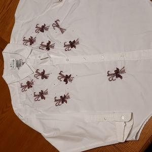 Long sleeve candy cane shirt